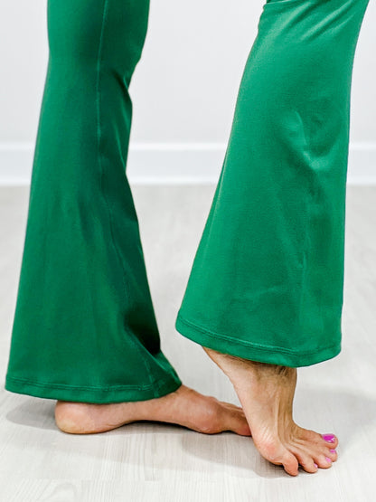 Venice Scrunch Waist Flared Legging Pants