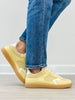 Blowfish Tastic Lace Up Sneaker in Butter Yellow