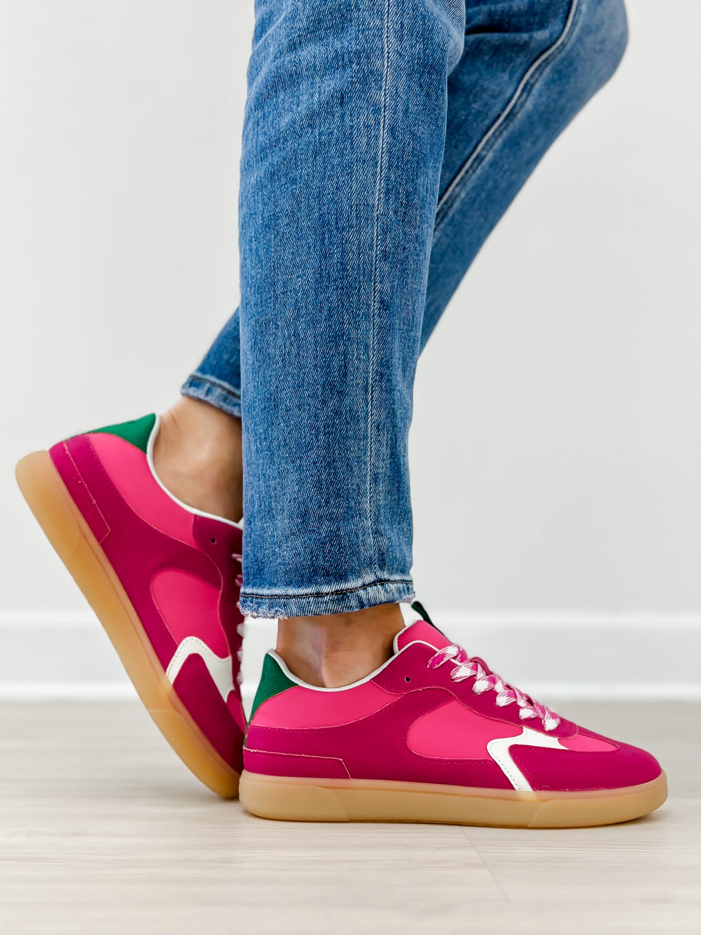 Blowfish Tastic Lace Up Sneaker in Pink Glow