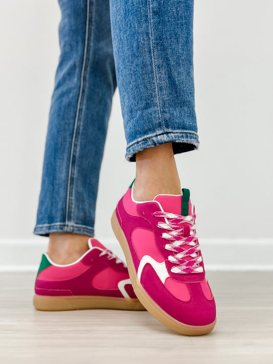 Blowfish Tastic Lace Up Sneaker in Pink Glow