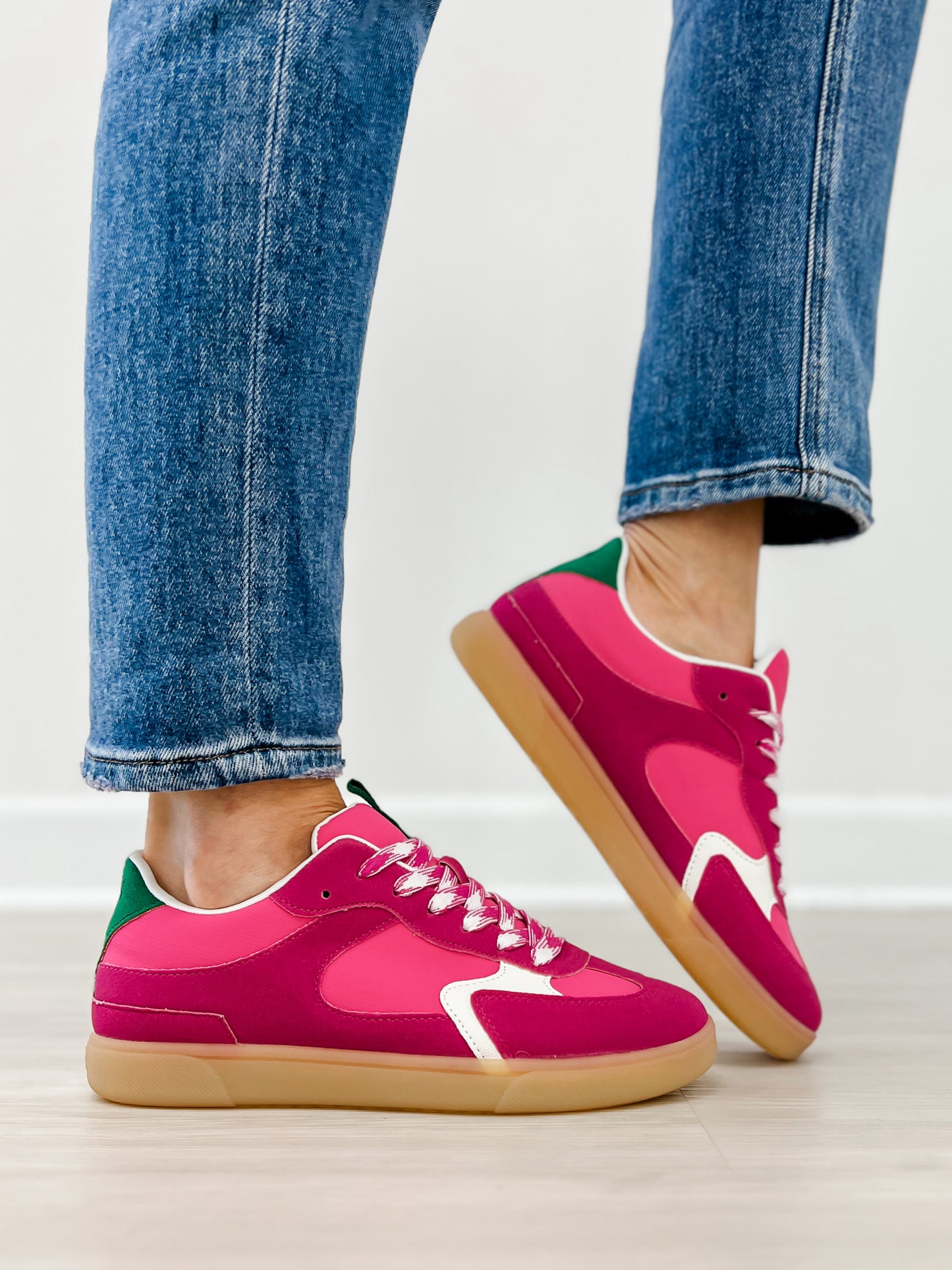 Blowfish Tastic Lace Up Sneaker in Pink Glow