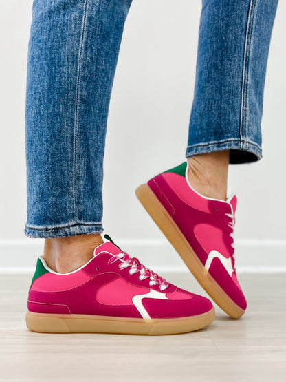 Blowfish Tastic Lace Up Sneaker in Pink Glow