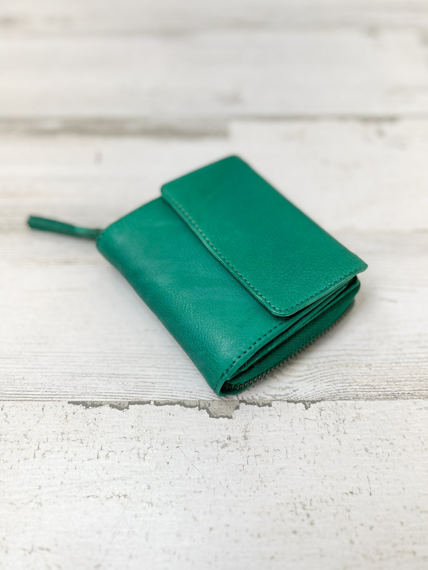 Washed Small Fold Wallet