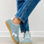 Blowfish Tastic Lace Up Sneaker in Sky Blue