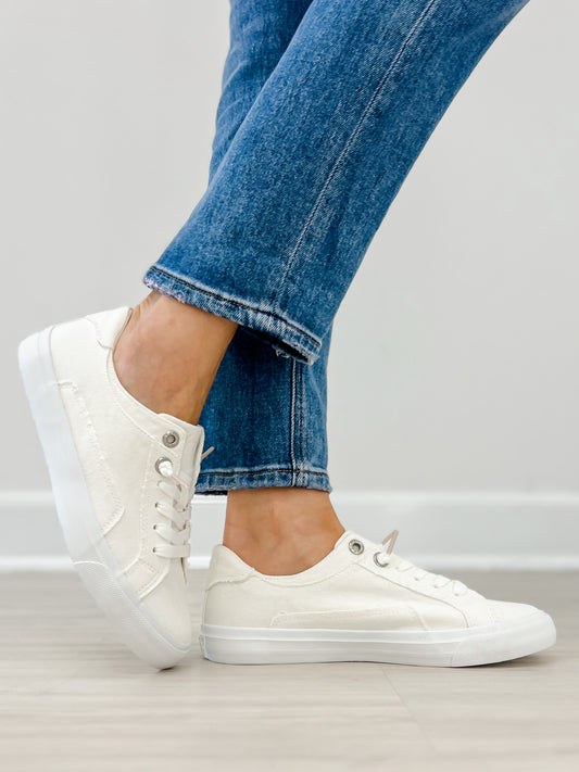 Blowfish Martina Too Slip-On Tennis Shoes in White