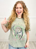 Free Spirit Leopard Graphic Tee