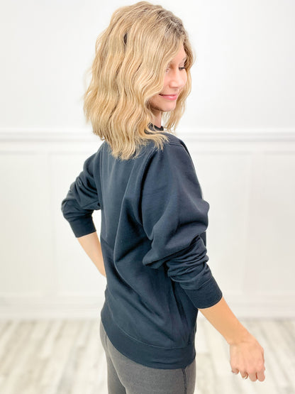 Howdy Happy Face Sweatshirt Top
