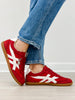 ShuShop Sasha Sneakers in Red Suede