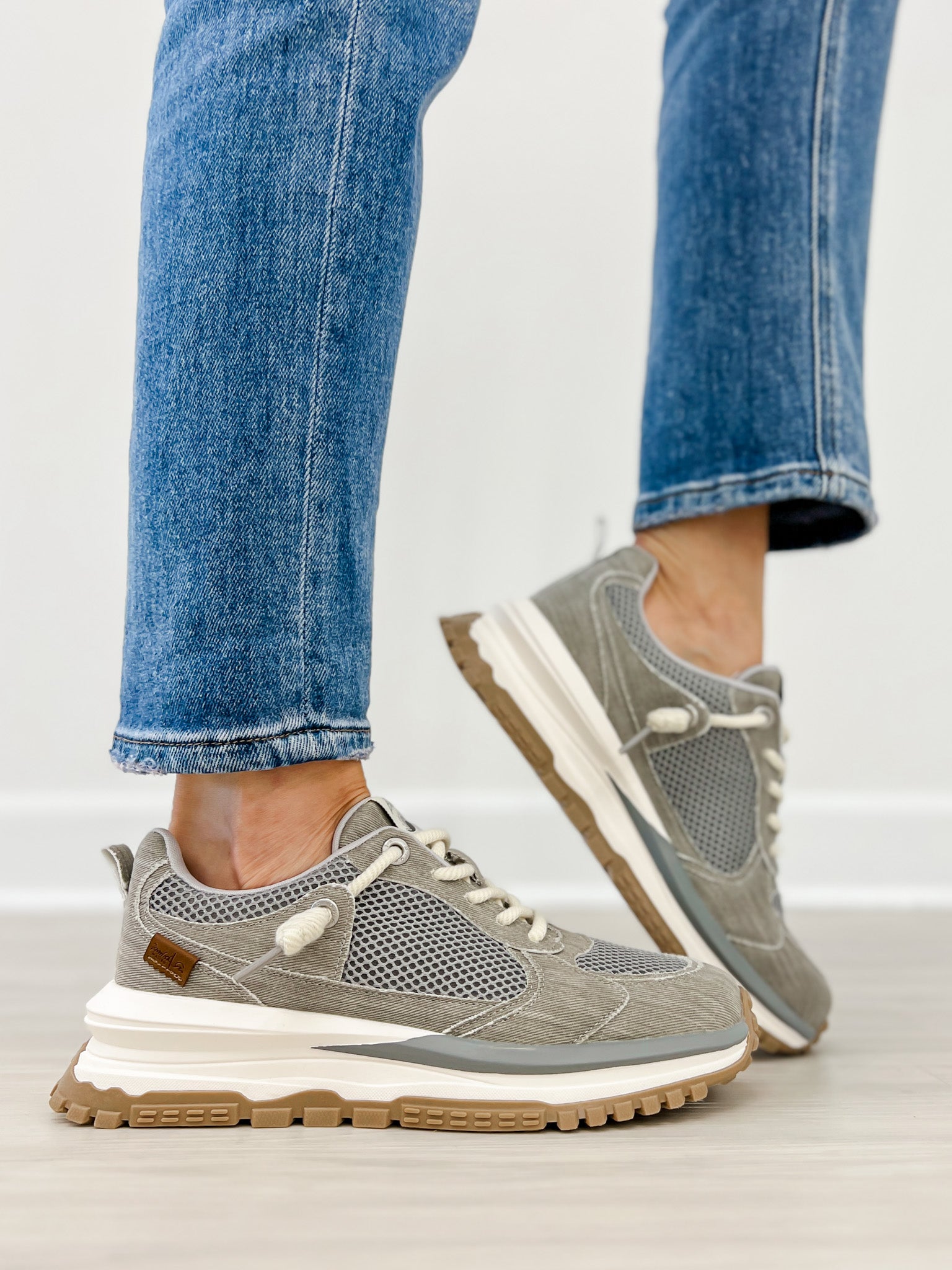 Blowfish Malibu Leotina Sneakers in Marine Grey