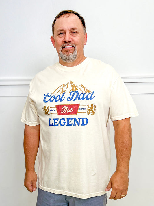 Dad The Legend Graphic Tee