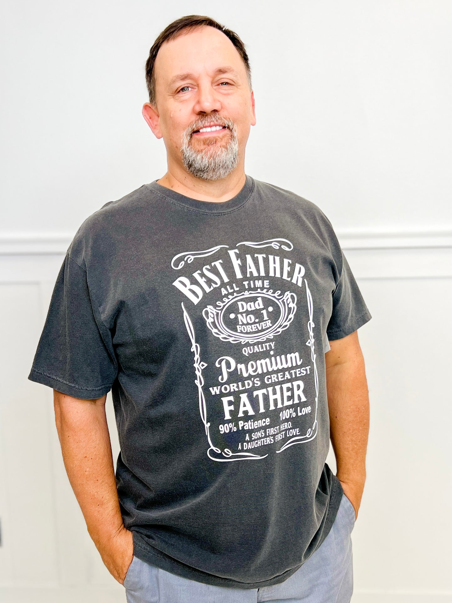 Premium World's Greatest Father Graphic Tee