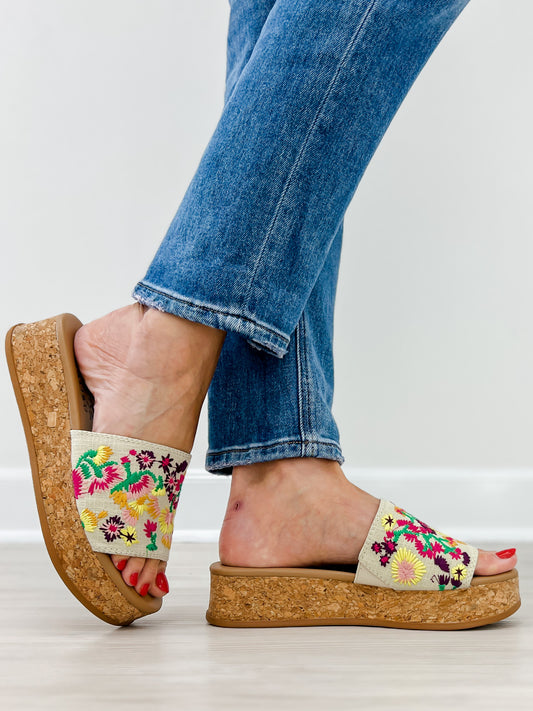 Blowfish Marshlo Slide Sandals in Multi