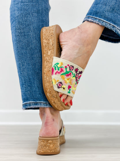 Blowfish Marshlo Slide Sandals in Multi