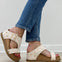 Very G Noah Wedges in White Pink Floral