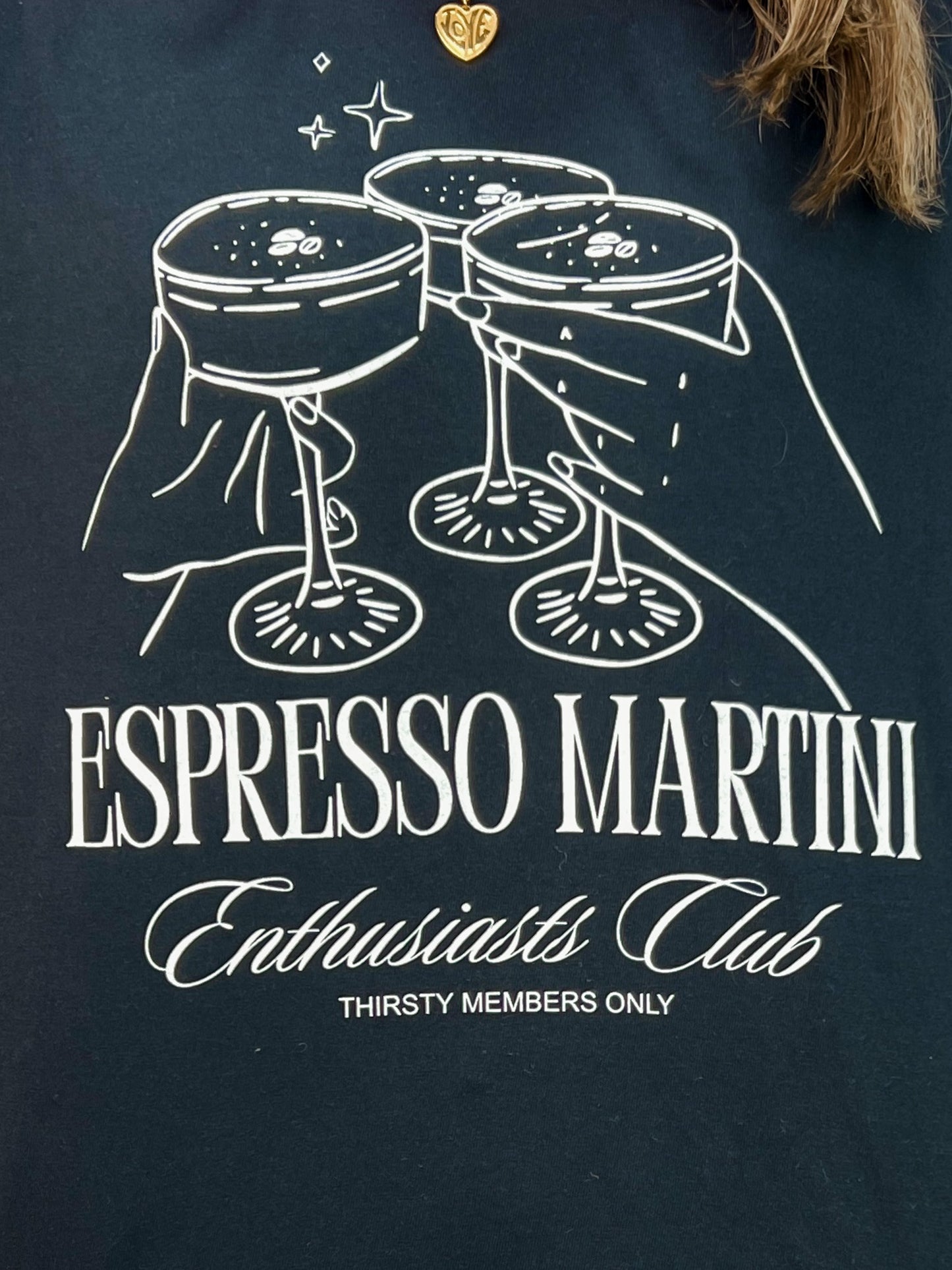 Espresso Martini Enthusiasts Club Graphic Tee