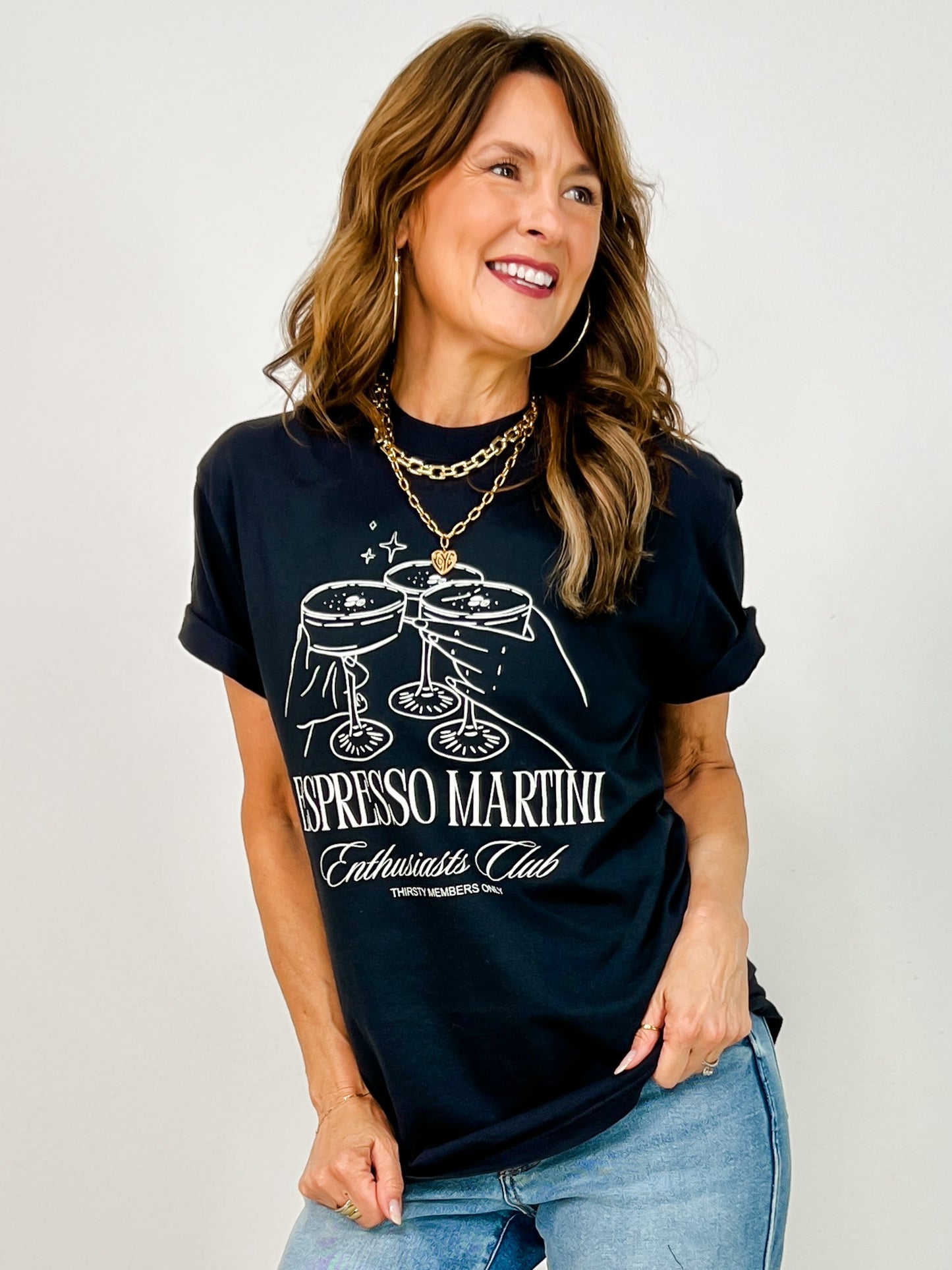 Espresso Martini Enthusiasts Club Graphic Tee