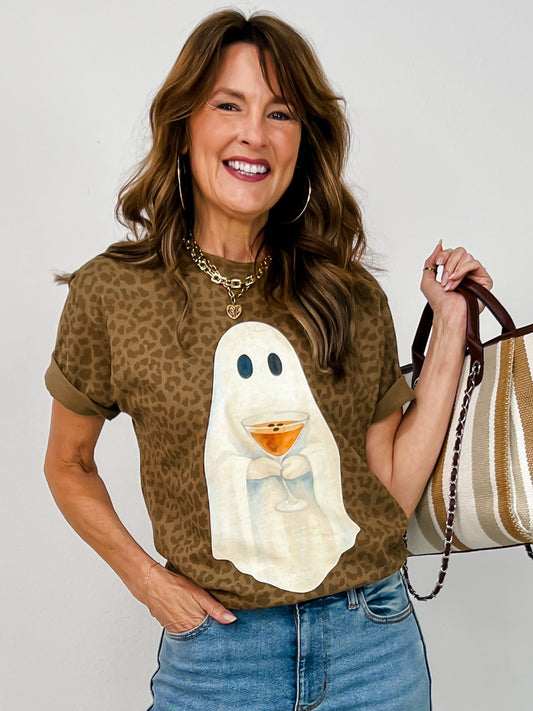 Espresso Ghostini Graphic Tee