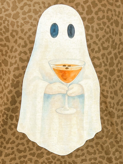 Espresso Ghostini Graphic Tee