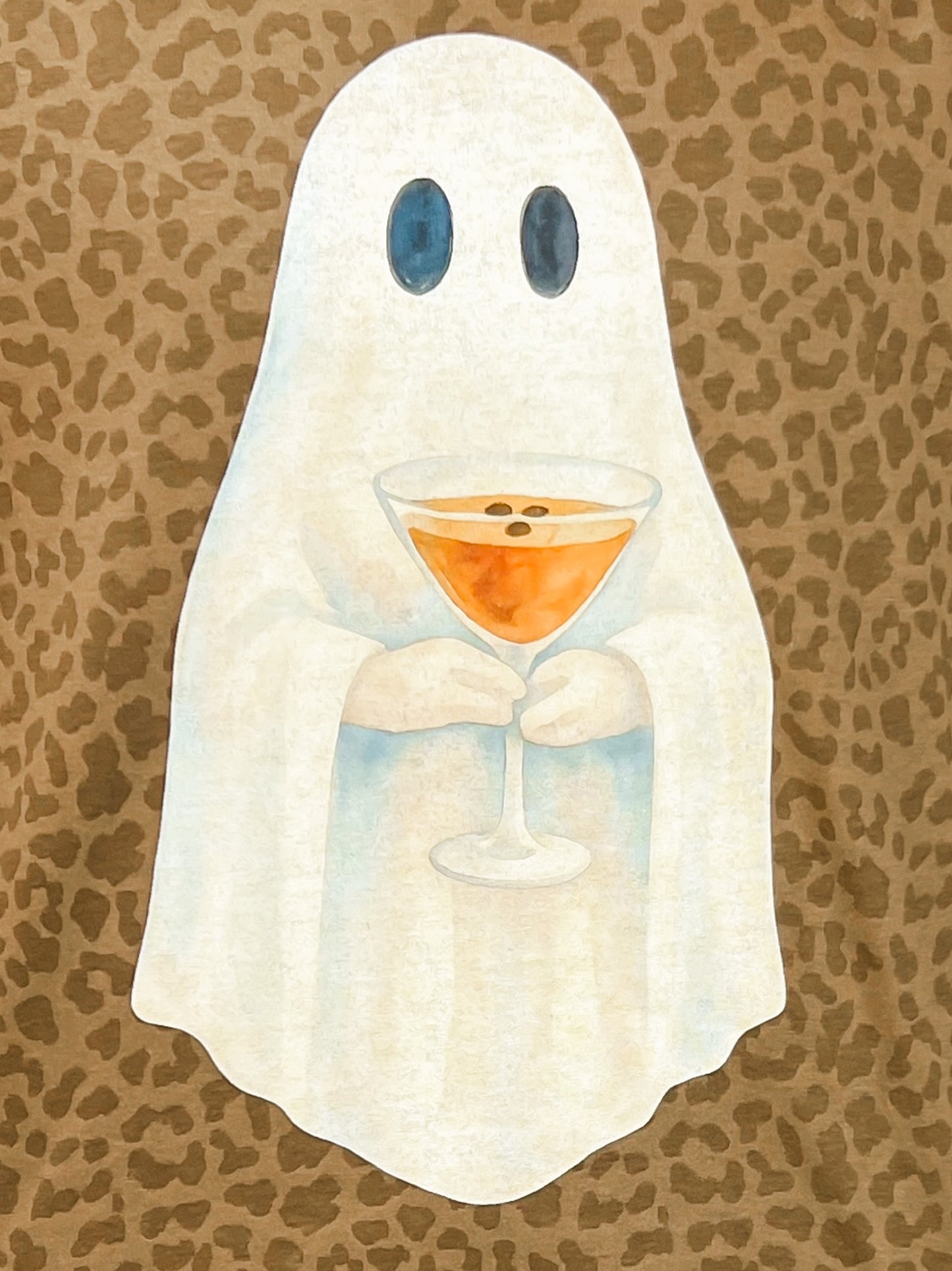 Espresso Ghostini Graphic Tee