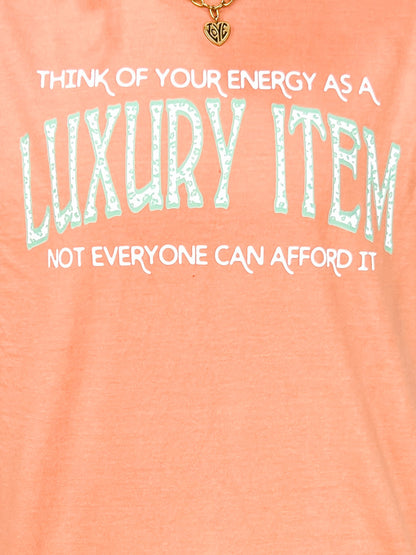 Think Of Your Energy As A Luxury Item Graphic Tee