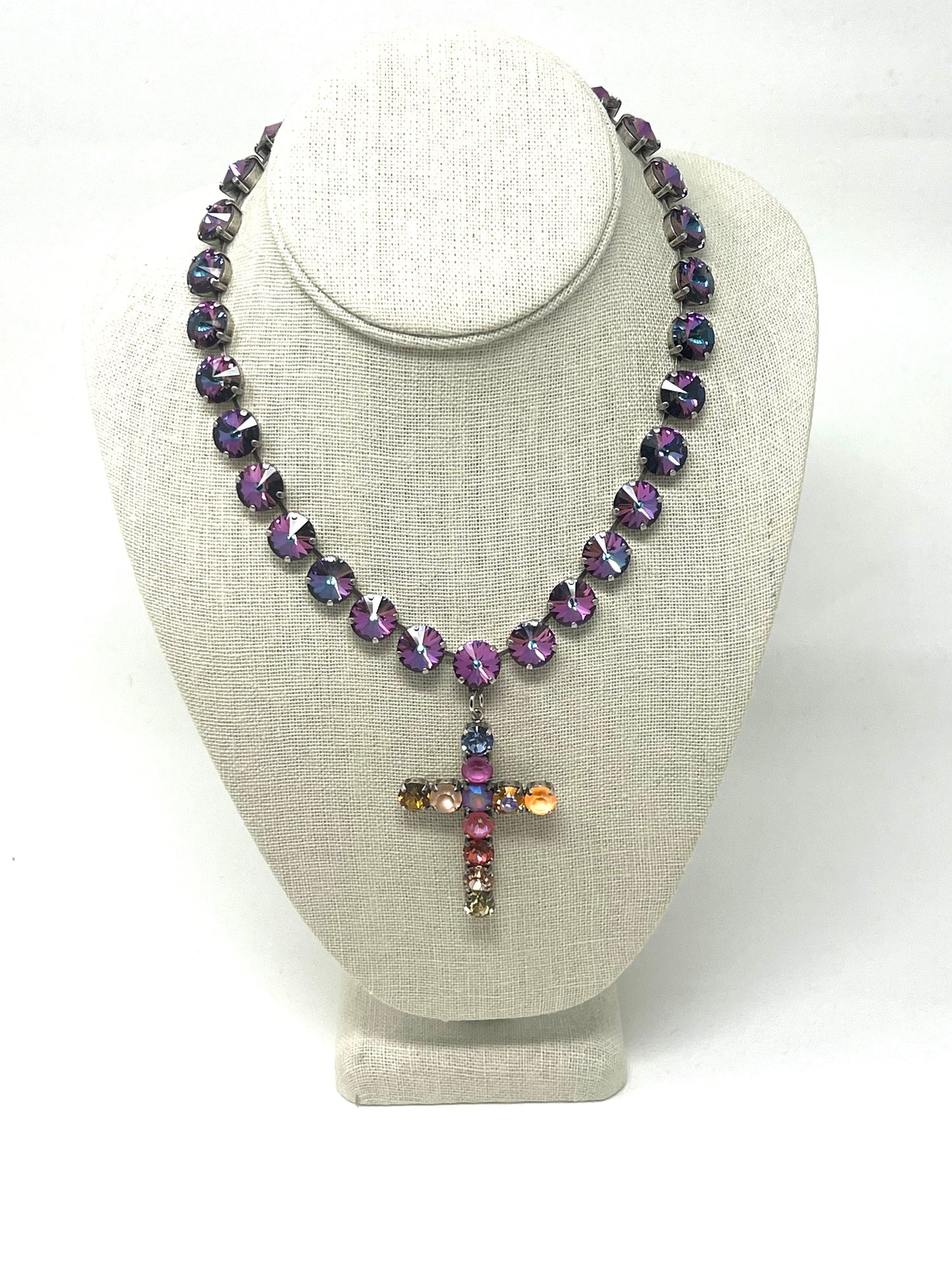 Donatella Purple Necklace