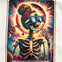 Solar Eclipse Skeleton Graphic Tee