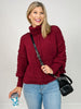 Long Sleeve Turtle Neck Knit Sweater