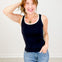 Two Tone U Neckline Seamless Tank - Group A