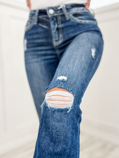 The Sadie Vervet High Rise Flare Jeans