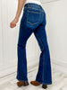 The Clara Vervet Mid Rise Flare Jeans