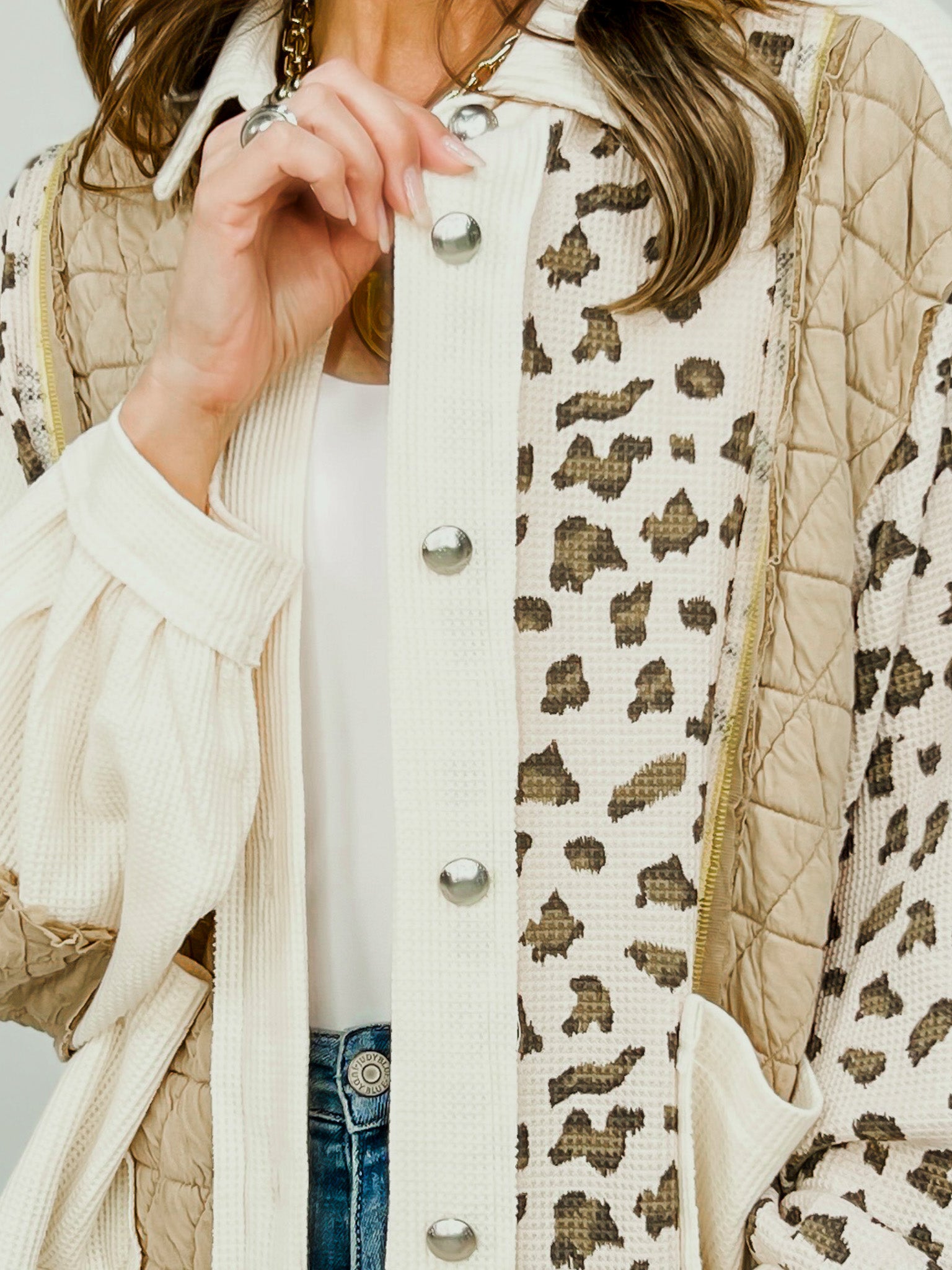 Long Sleeve Thermal Contrast Jacket