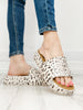 Yellowbox Torrey Platform Sandal in Lt. Leopard