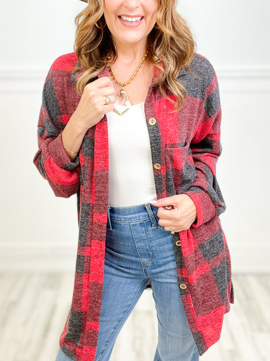 Plaid Lightweight Shacket