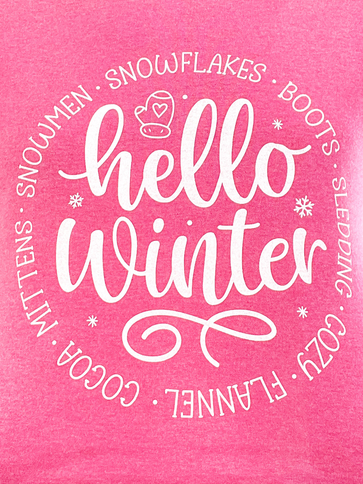 Hello Winter Graphic Tee