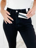 Judy Blue TWILIGHT Hi-Rise Tummy Control Shield Pockets BLACK Skinny Jeans