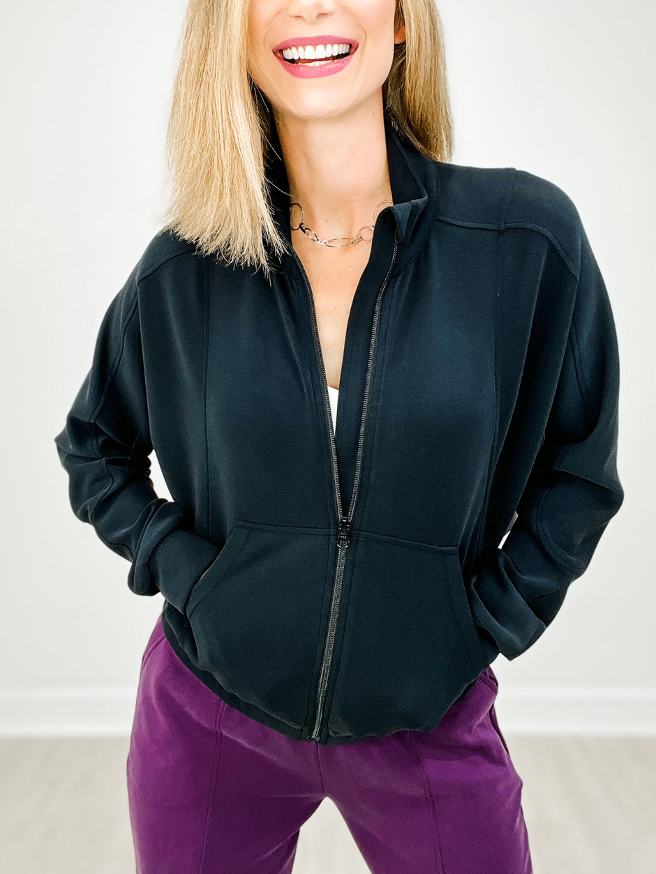 Soft Modal Lightweight Scuba Jacket