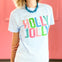 Holly Jolly Rhinestone Graphic Tee