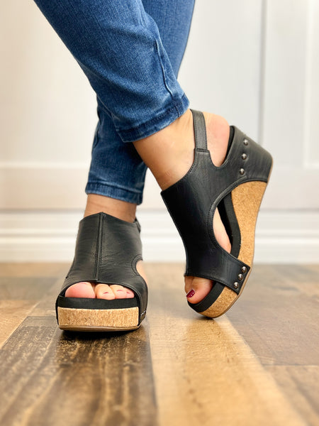 Corkys Carley FLOWERS Wedge Shoes – Emma Lou's Boutique