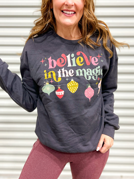 Believe in the Magic Graphic Sweatshirt