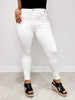 Judy Blue VANNA High-Waist White Skinny Jeans