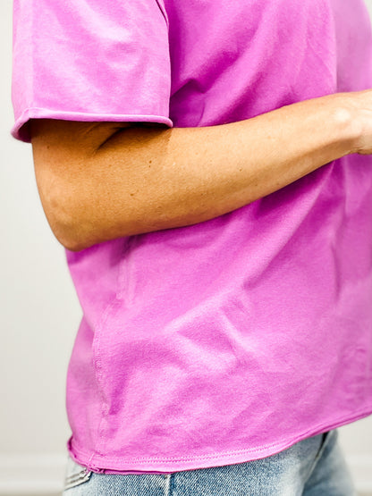 30A  OVERSIZE ROUND NECK T-SHIRT
