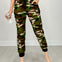 High Rise Camouflage Joggers
