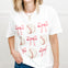 Coquette Baseball Graphic Top