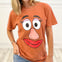 Mrs. Potato Head Costume Graphic Top