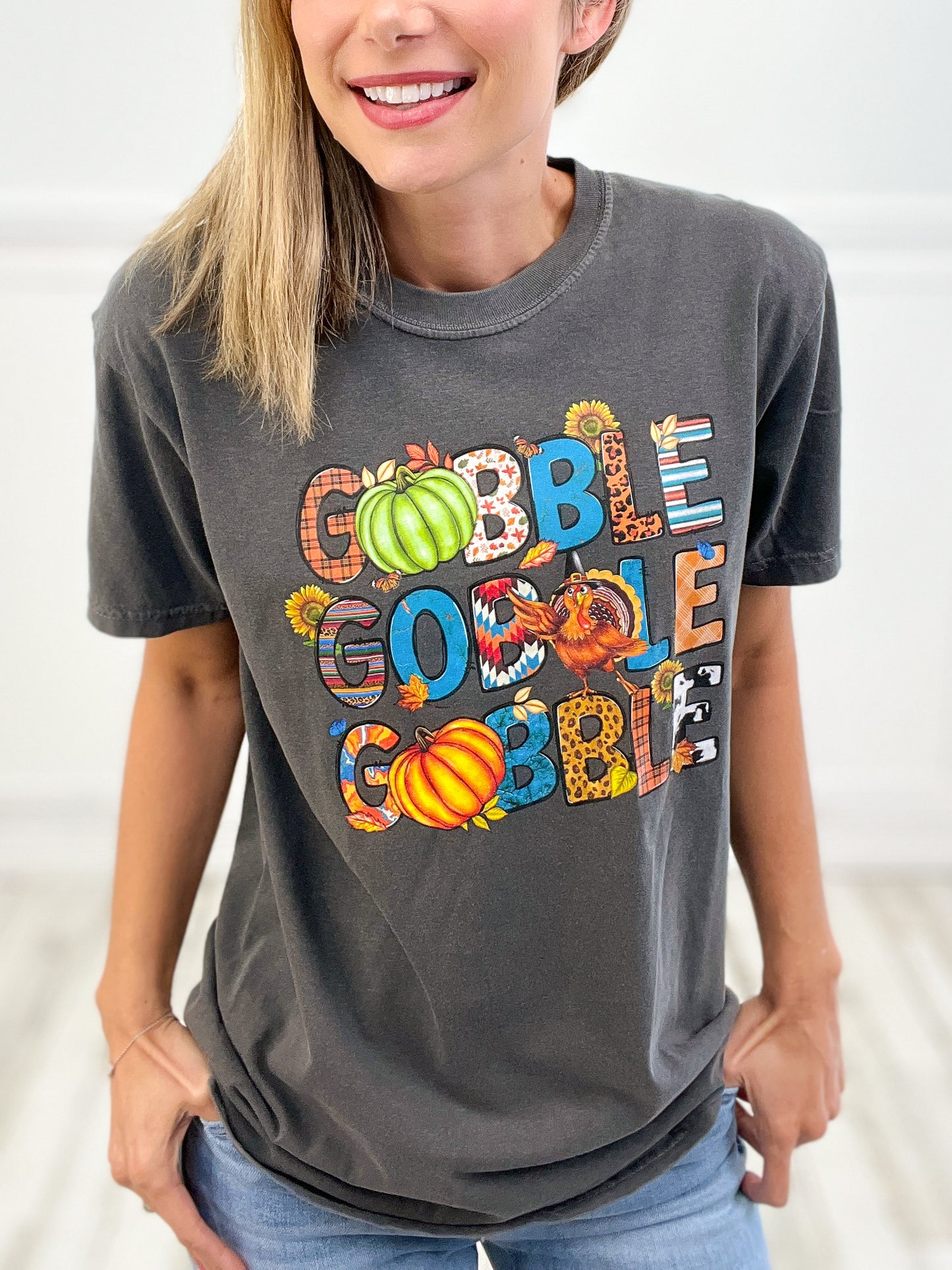 Gobble Gobble Gobble Graphic Tee