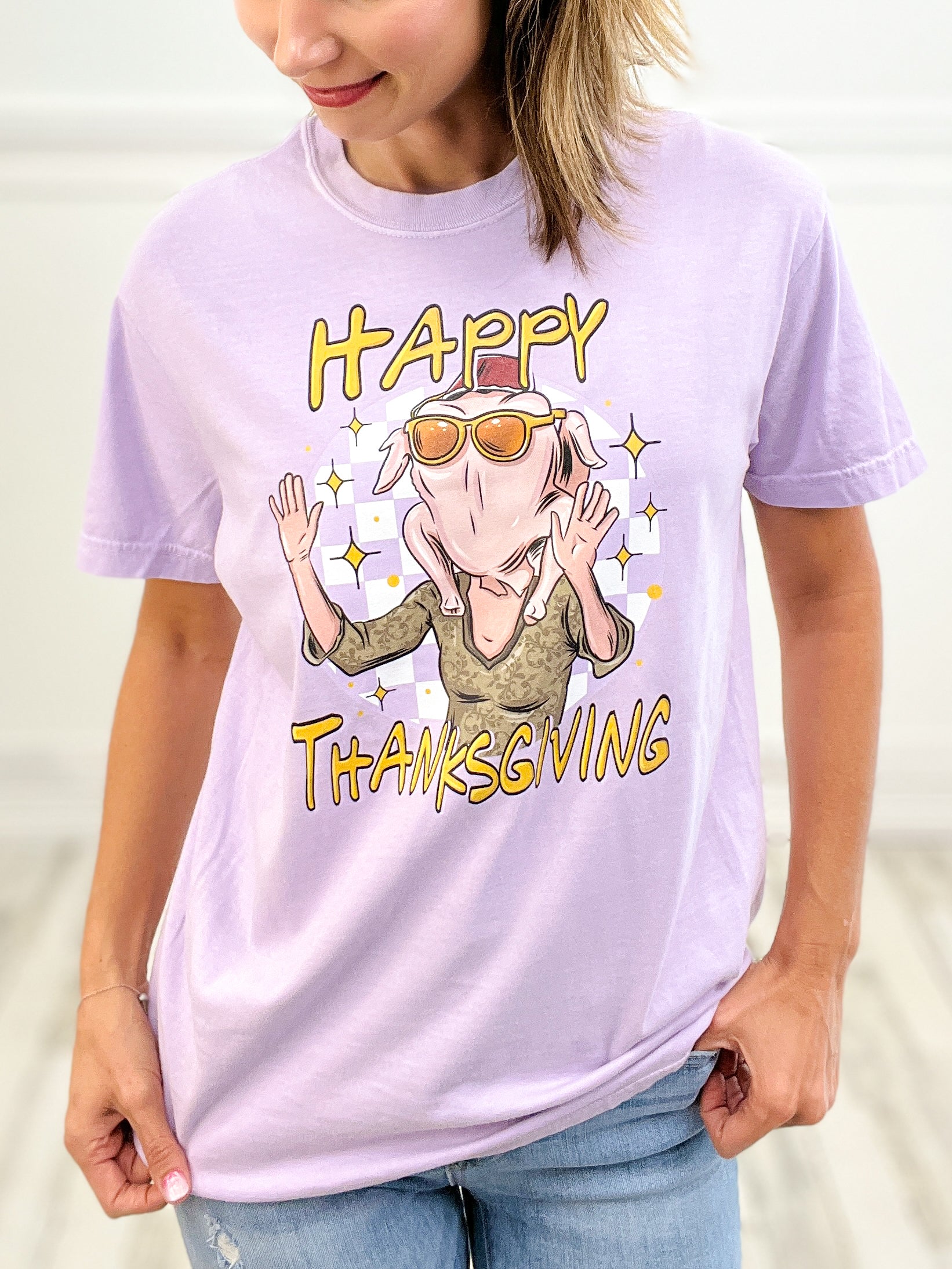 Happy Thanksgiving Friends Graphic Tee