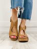 Corkys Frisky Wedge Sandals in Caramel