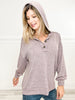 Long Sleeve Heathered Soft Top