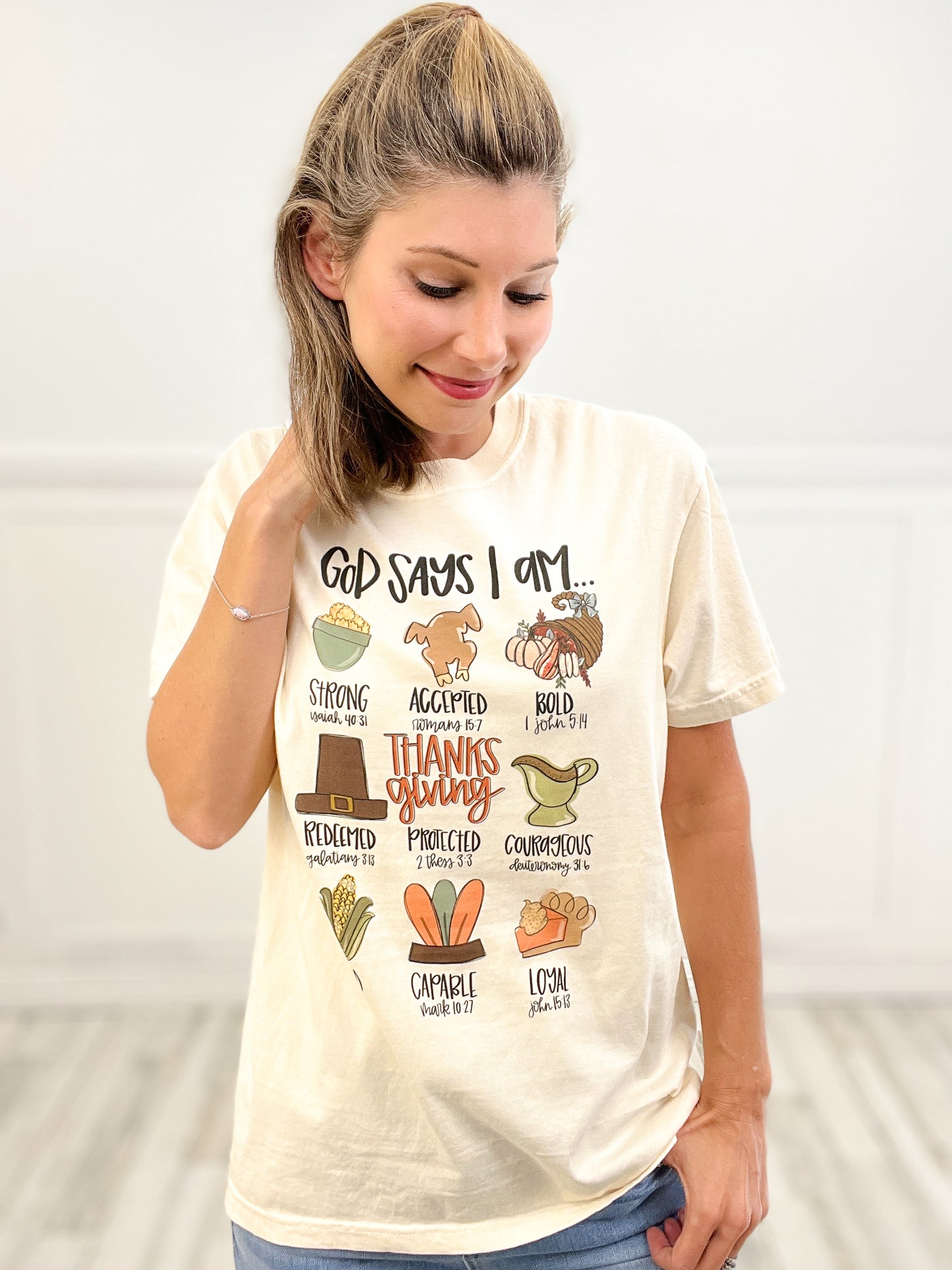 God Says I Am...Thanksgiving Graphic Tee