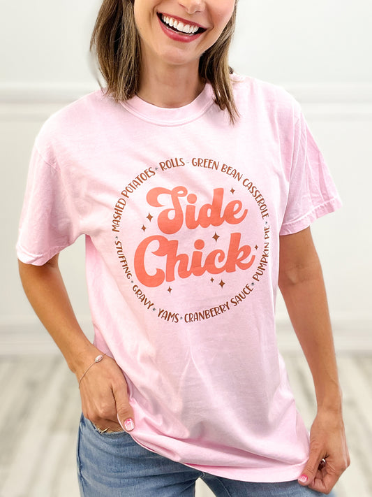 Side Chick Thanksgiving Graphic Tee